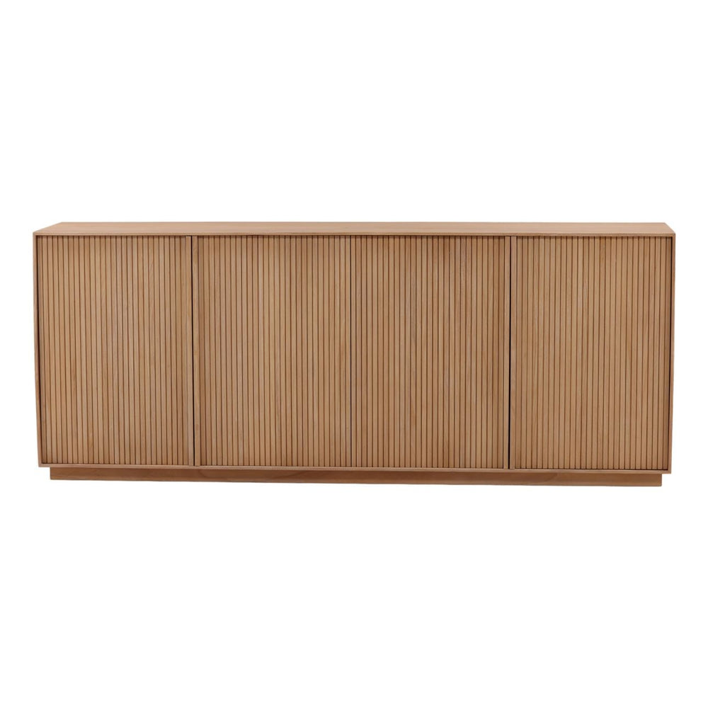 Melina Elm Wood Sideboard, front view