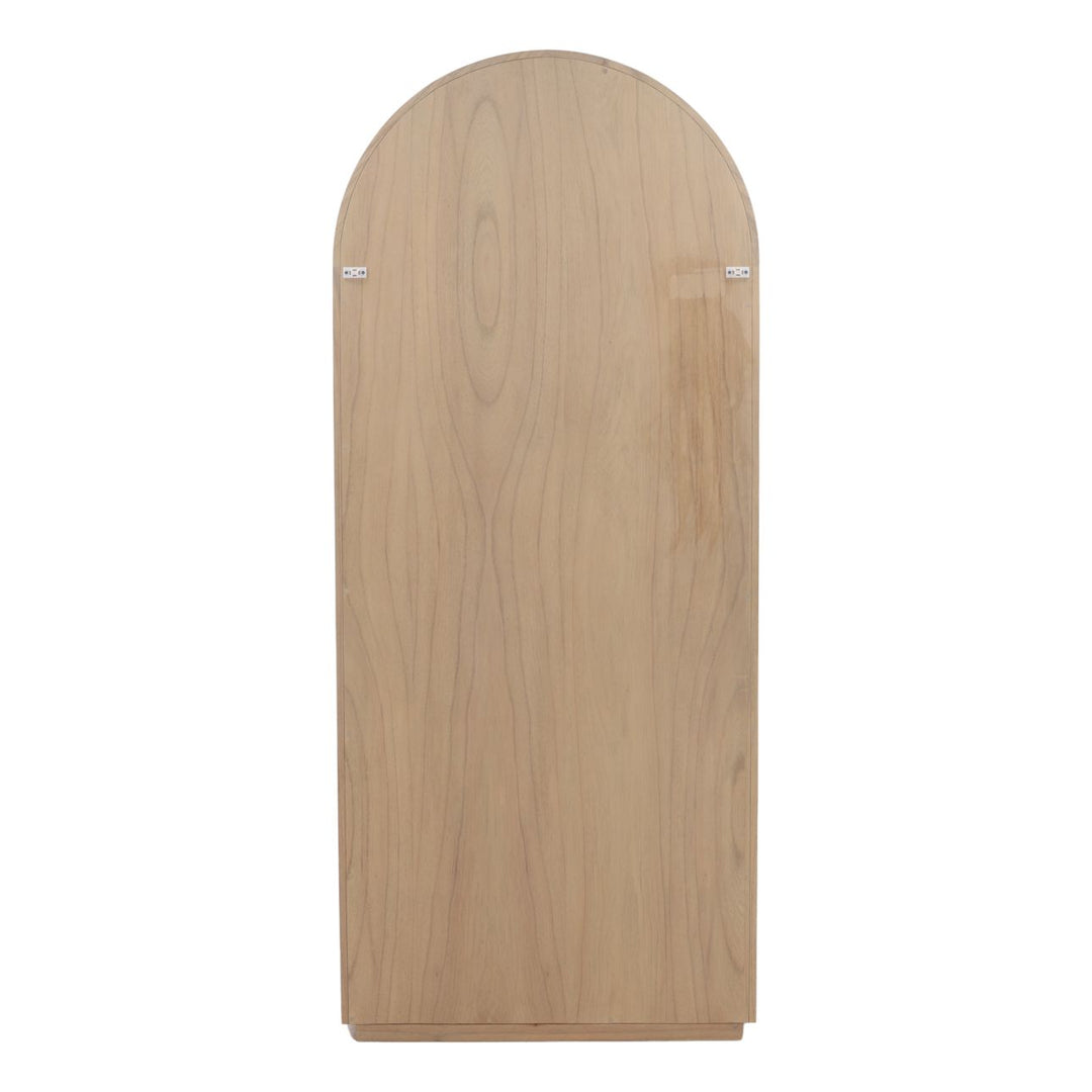 Freya Mindi Wood Storage Cabinet, back view