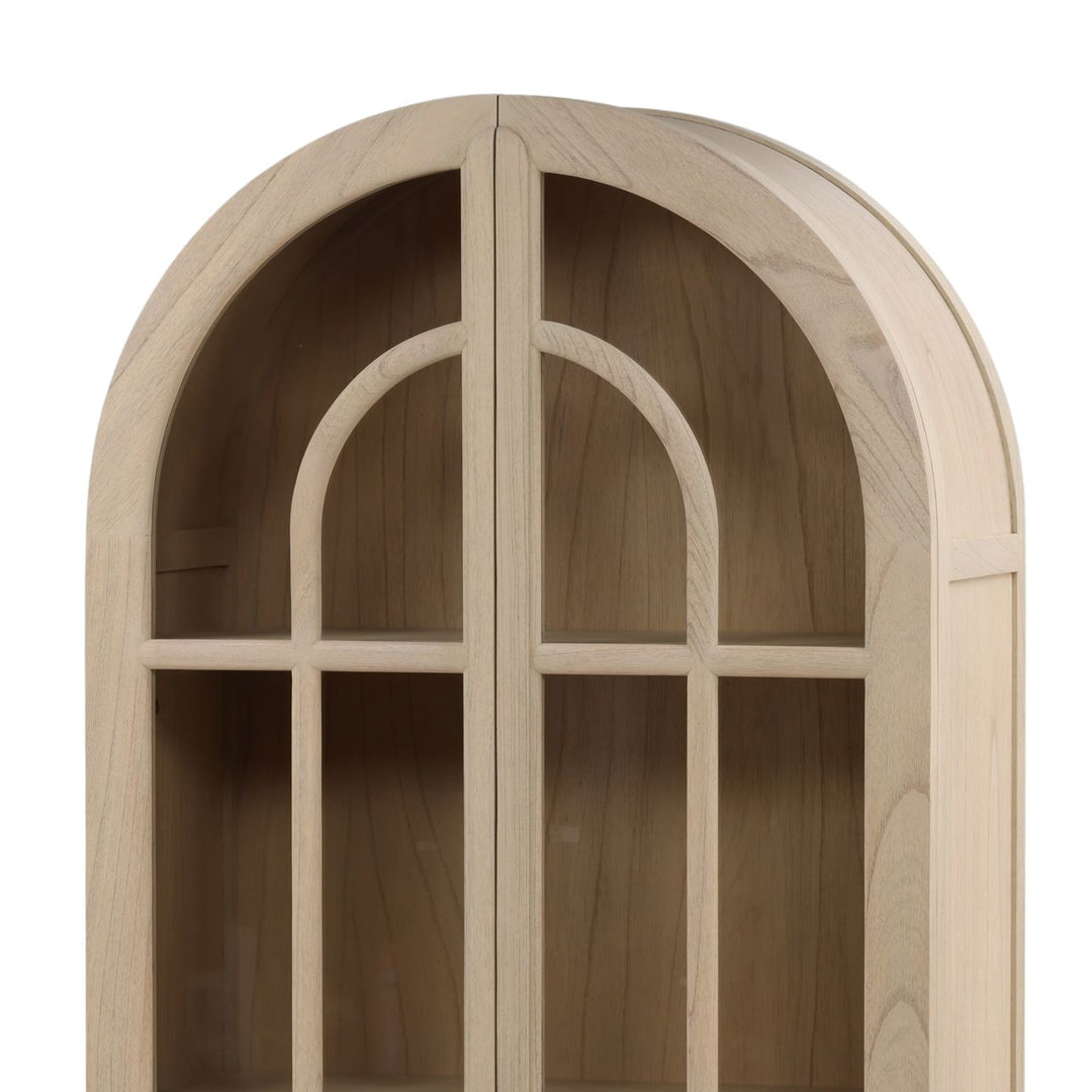 Freya Mindi Wood Storage Cabinet, detail 2 view