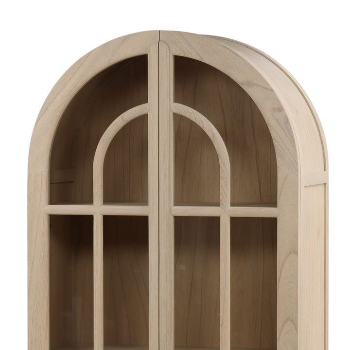 Freya Mindi Wood Storage Cabinet, detail 2 view