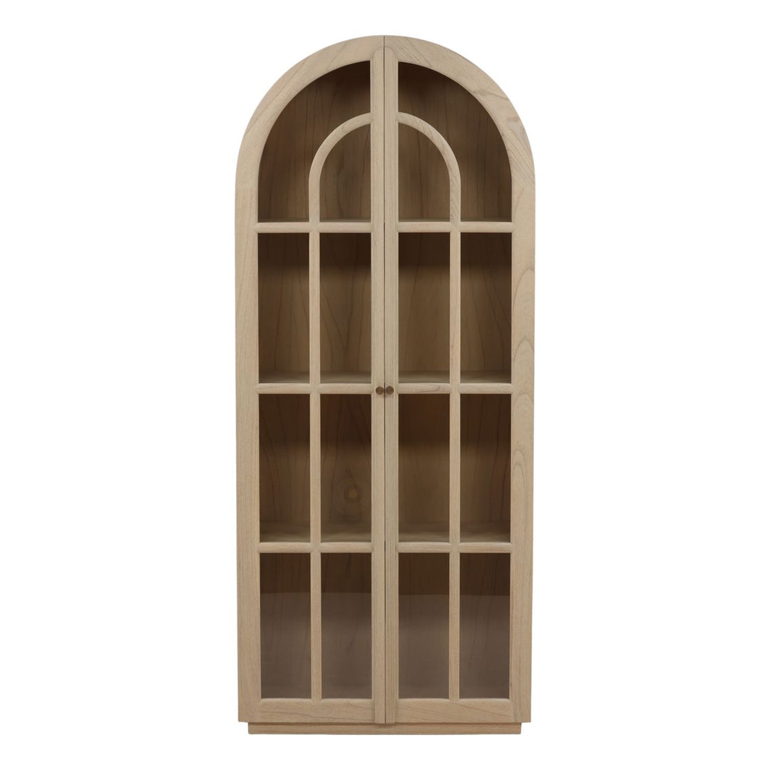 Freya Mindi Wood Storage Cabinet, front view