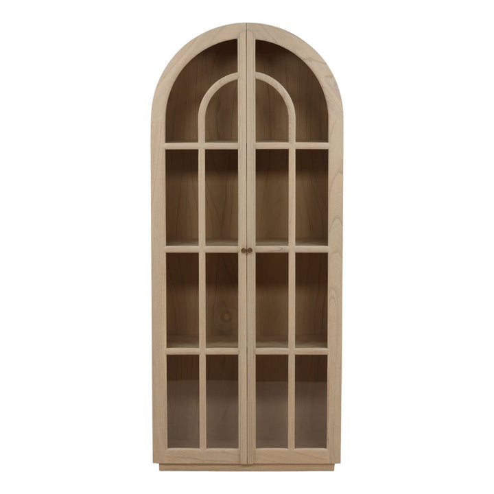 Freya Mindi Wood Storage Cabinet, front view