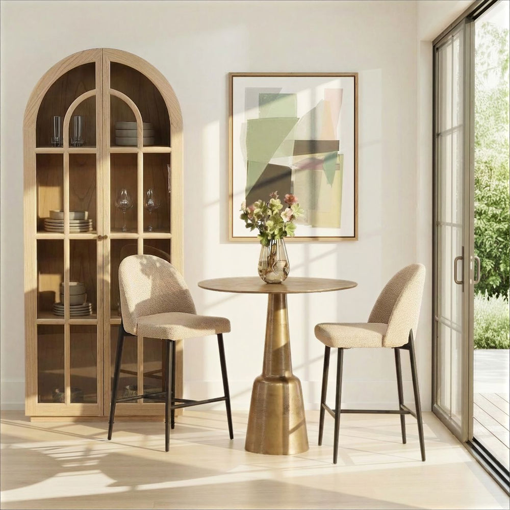 Freya Mindi Wood Storage Cabinet, lifestyle view