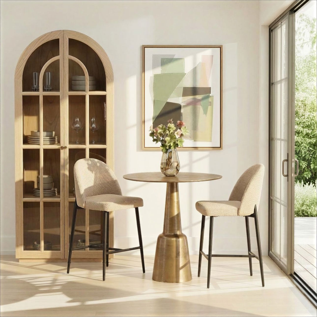 Freya Mindi Wood Storage Cabinet, lifestyle view