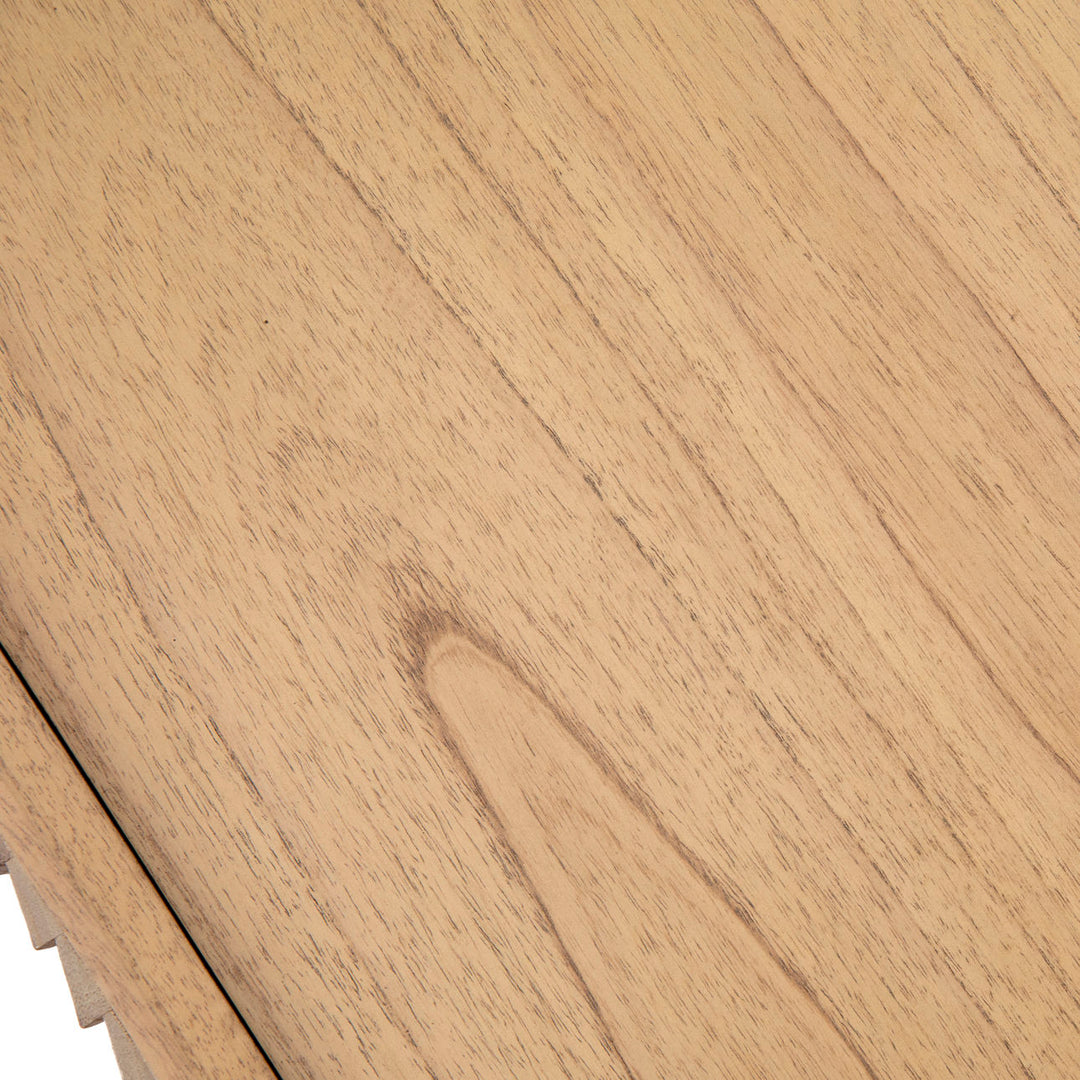 Talia Mindi Wood Sideboard, detail 2 view