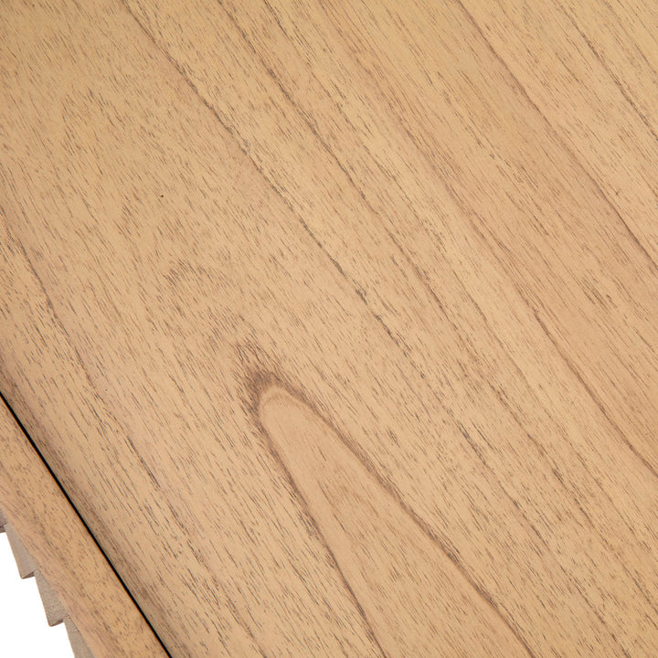 Talia Mindi Wood Sideboard, detail 2 view