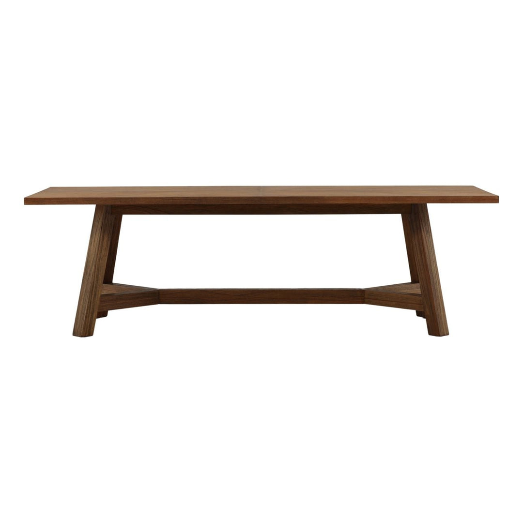 Wren Mindi Wood Dining Table, front view