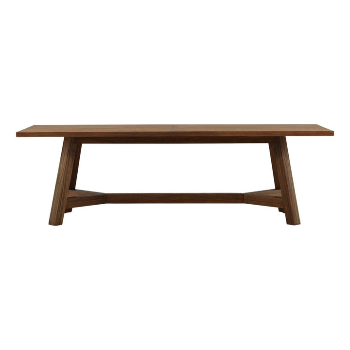Wren Mindi Wood Dining Table, front view