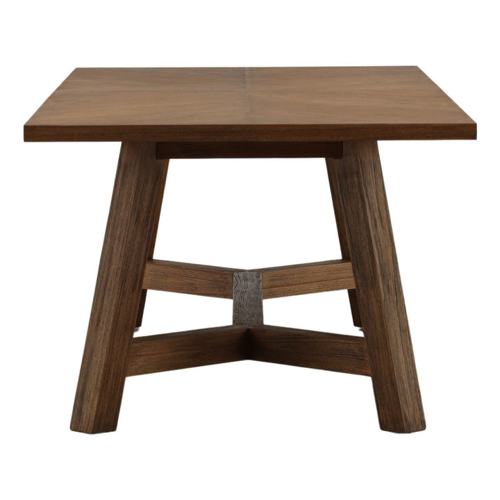 Wren Mindi Wood Dining Table, profile view