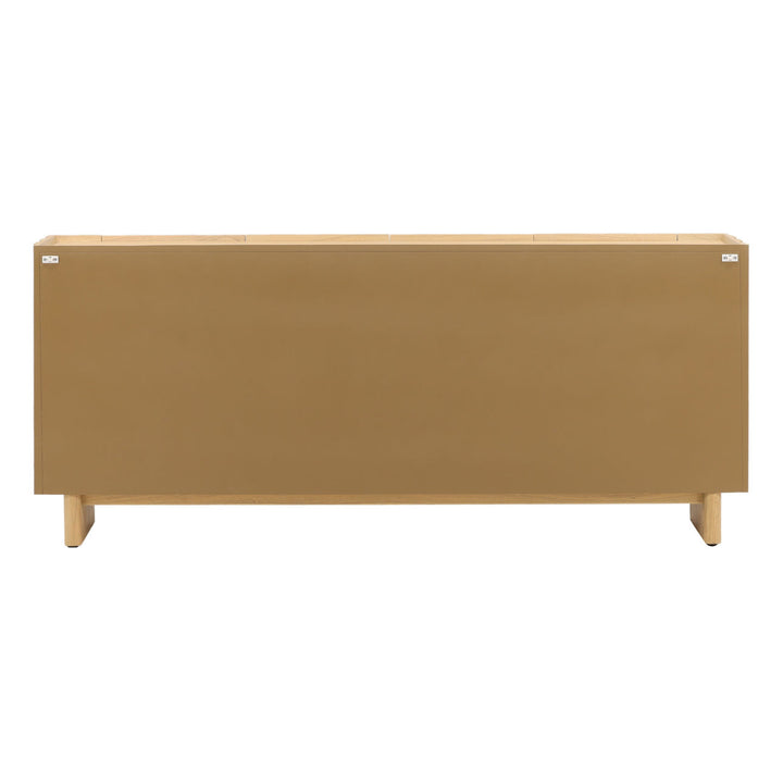 Grayson Mindi Wood Sideboard, back view