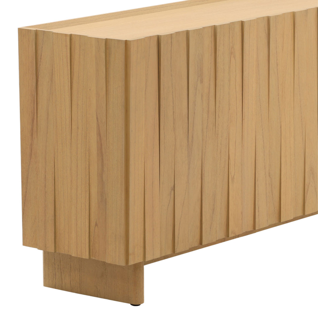 Grayson Mindi Wood Sideboard, detail 1 view