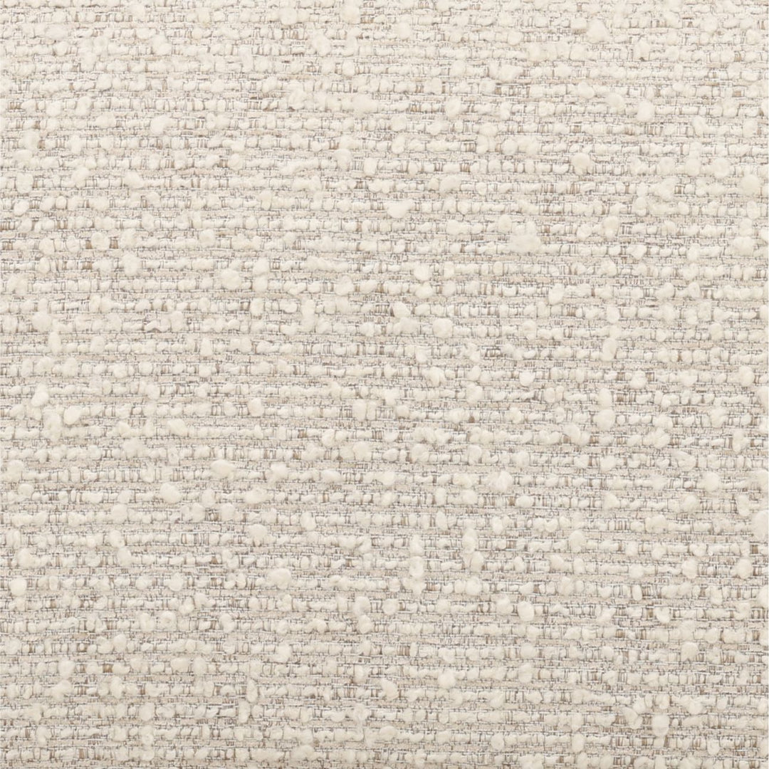 Ruelle Boucle and Chenille Lounge Chair, Cream, detail 3 view