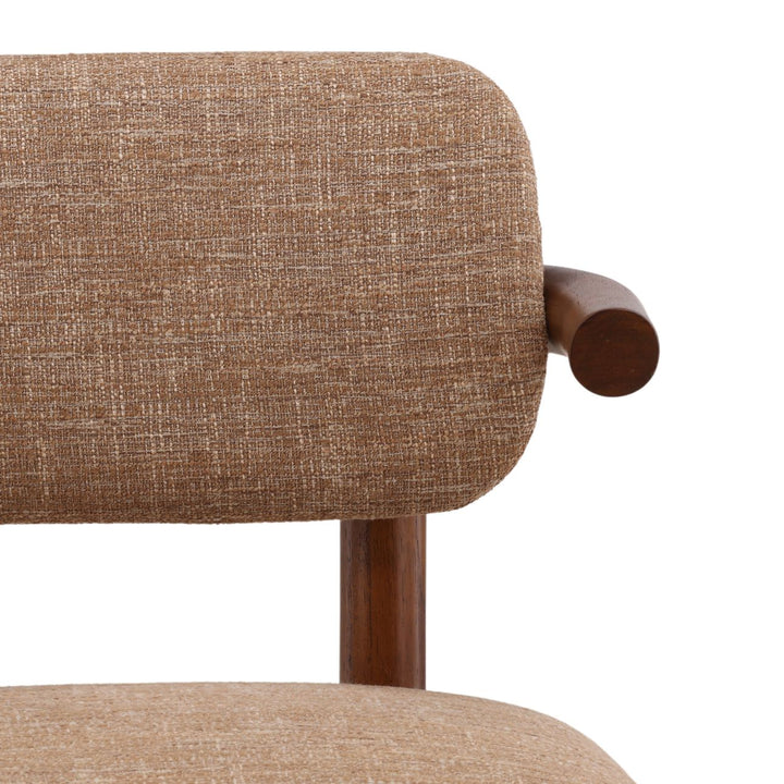 Strath Burlap and Mindi Dining Chair, detail 3 view