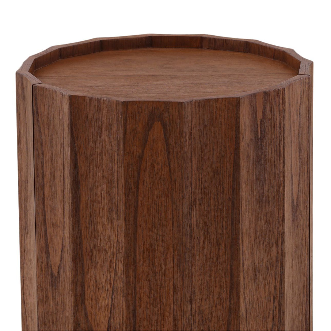 Caris Mindi Storage Side Table, detail 1 view