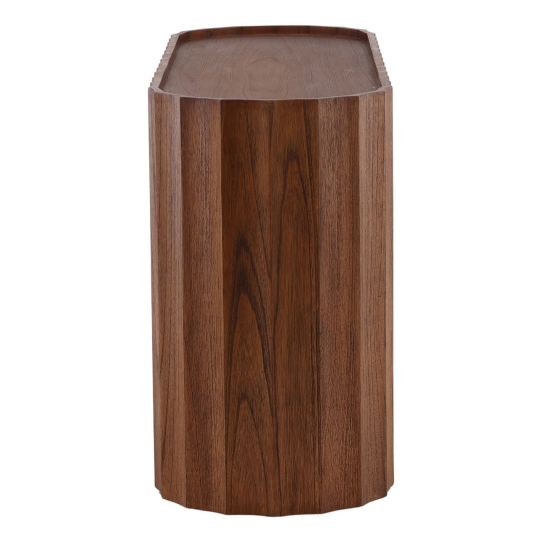 Caldwell Mindi Wood Console Table, profile view