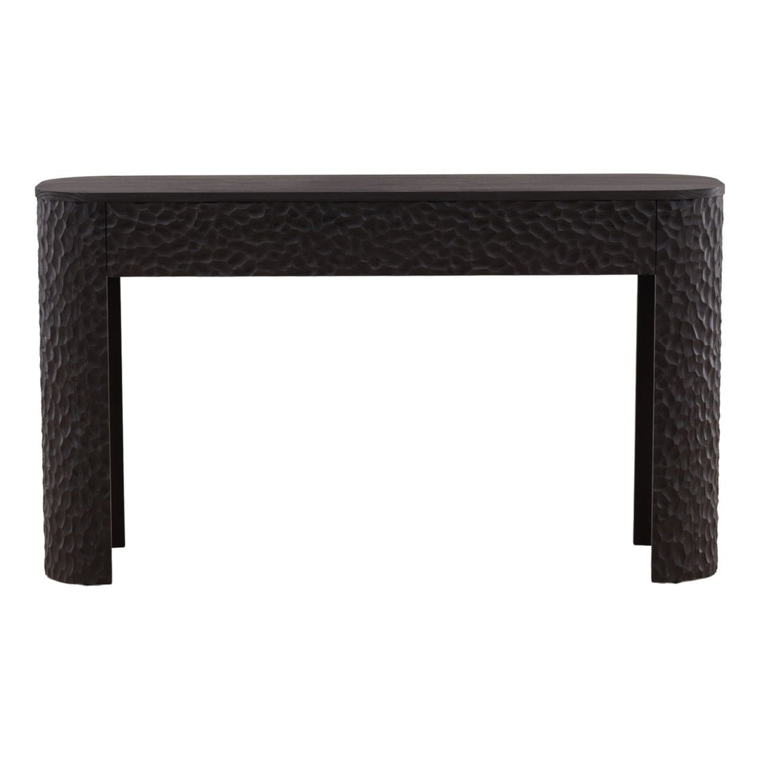 Tristan Sungkai Wood Console Table, front view
