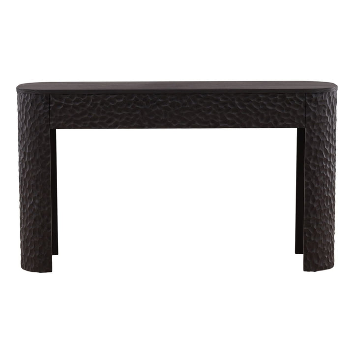 Tristan Sungkai Wood Console Table, front view