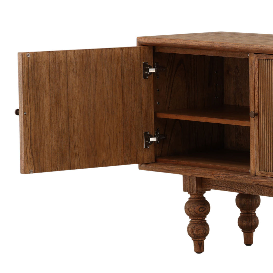 Camden Mindi Veneer Sideboard, detail 2 view