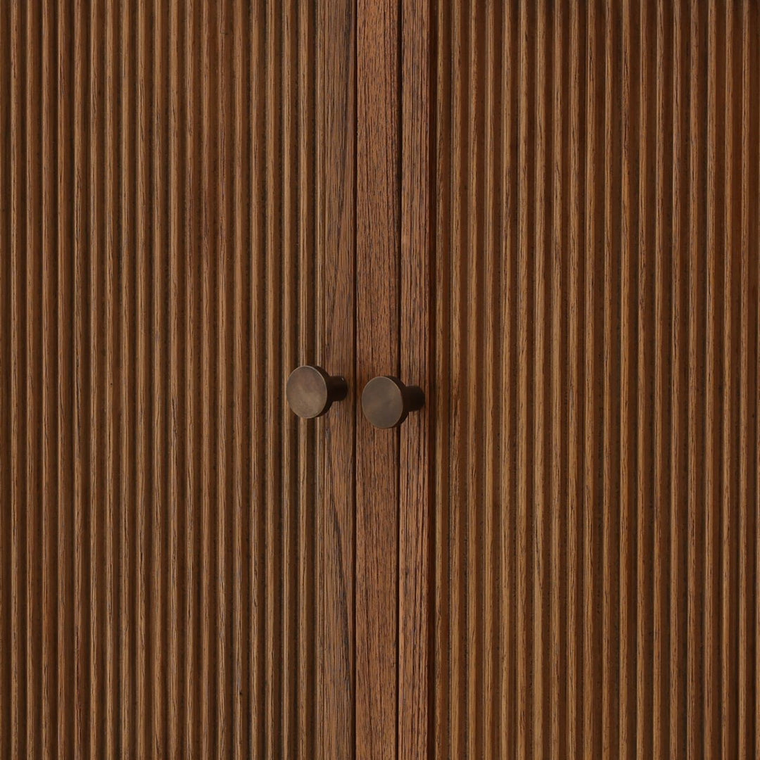 Camden Mindi Veneer Sideboard, detail 3 view