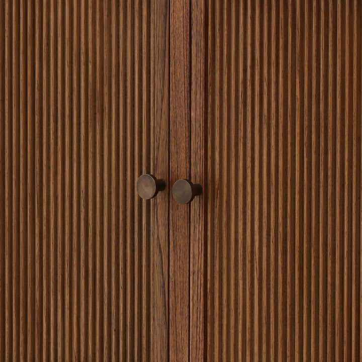 Camden Mindi Veneer Sideboard, detail 3 view