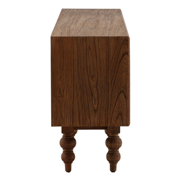 Camden Mindi Veneer Sideboard, profile view