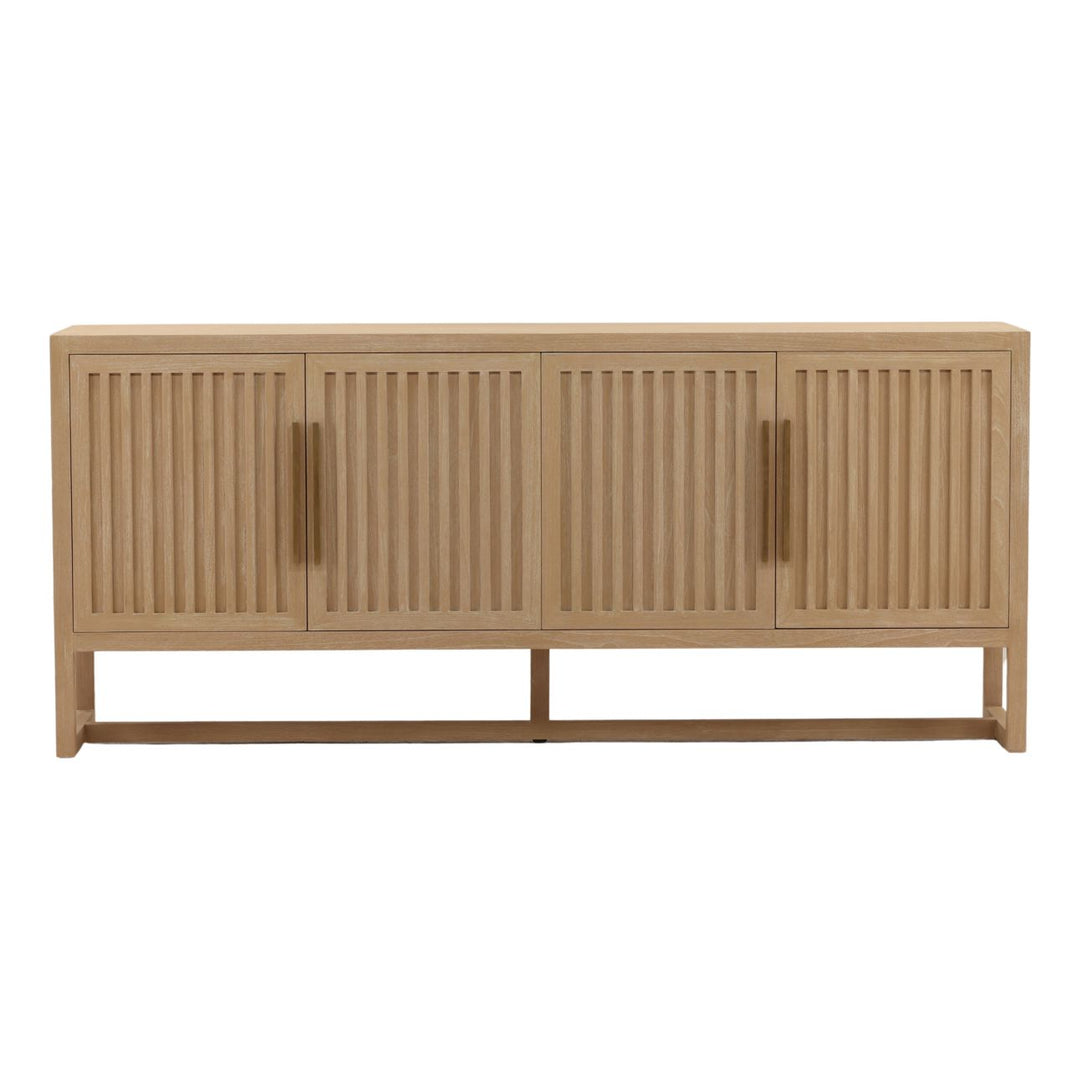 Zander Mindi Wood Sideboard, front view