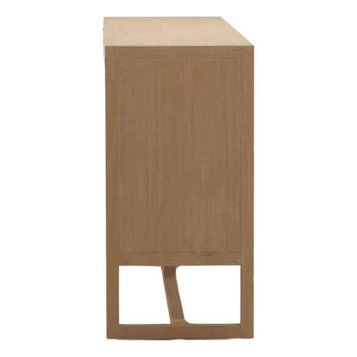 Zander Mindi Wood Sideboard, profile view