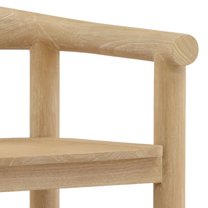Saskin Mindi Wood Dining Chair, detail 2 view