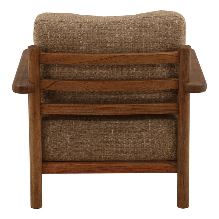 Reverna Brown Mindi Lounge Chair, back view
