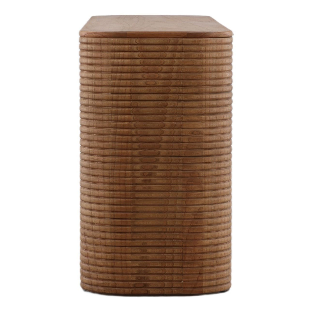 Bellamy Mindi Wood Sideboard, profile view