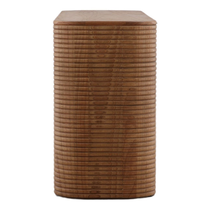 Bellamy Mindi Wood Sideboard, profile view