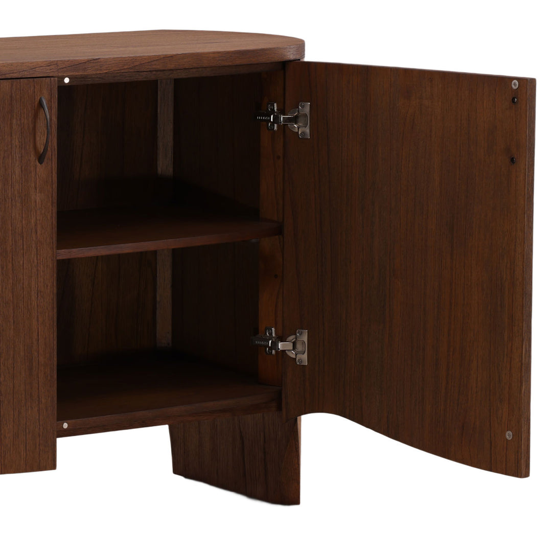 Calder Mindi Wood Sideboard, detail 2 view