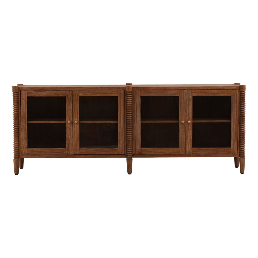 Feron Mindi Wood Sideboard, front view
