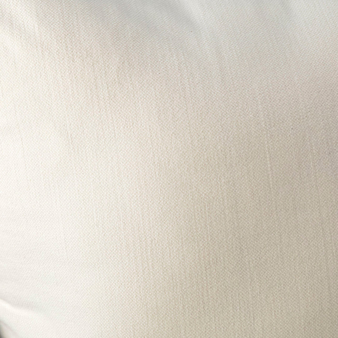 Isken White Upholstered Iron Lounge Chair, detail 1 view