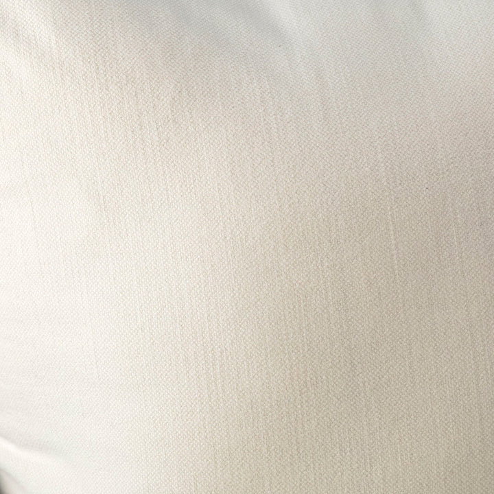 Isken White Upholstered Iron Lounge Chair, detail 1 view