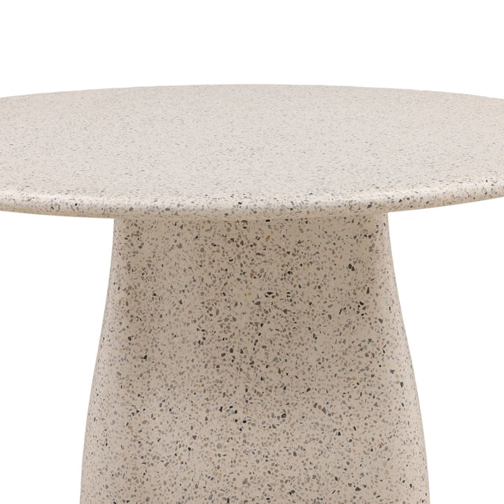 Hana Terrazzo Outdoor Dining Table, detail 2 view