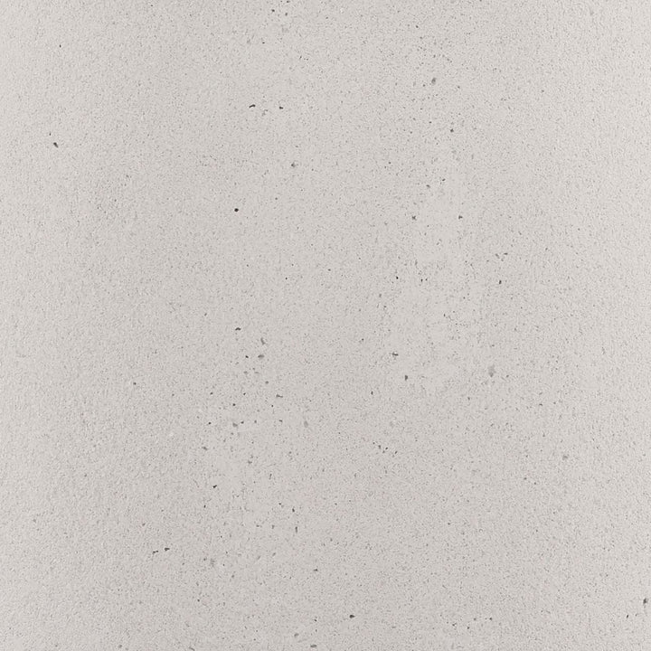 Jemma White Concrete Outdoor Dining Table, detail 2 view