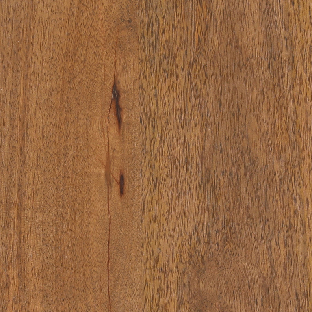 Bramble Mango Wood and Steel Dining Table, detail 1 view