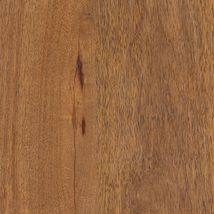Bramble Mango Wood and Steel Dining Table, detail 1 view