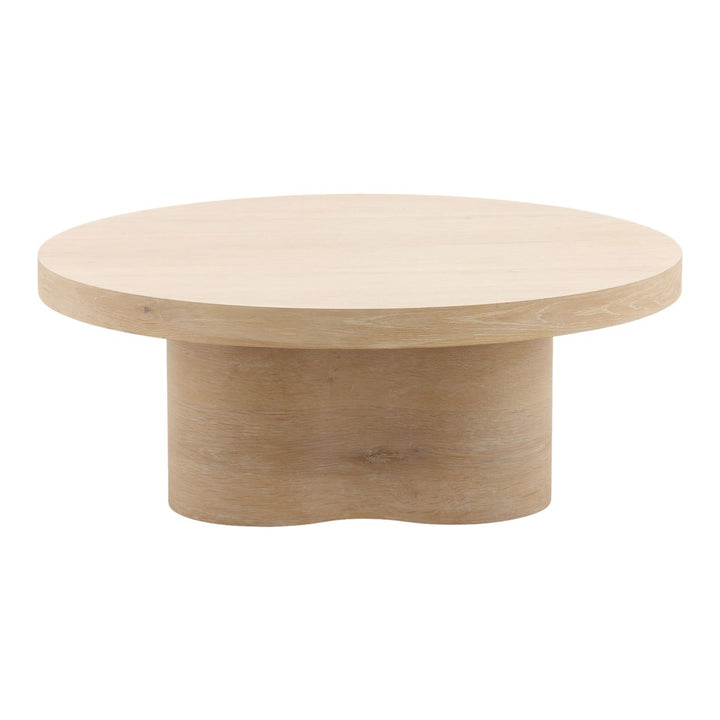 Kyrin Oak Veneer Coffee Table, front view