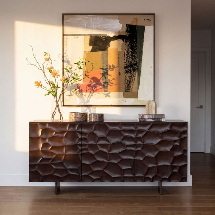 Tavon Acacia and Iron Sideboard, alternate lifestyle view 3