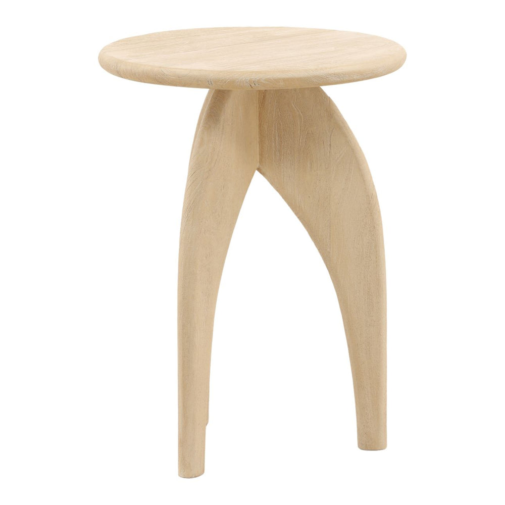 Lorcan Mango Wood Side Table, front view