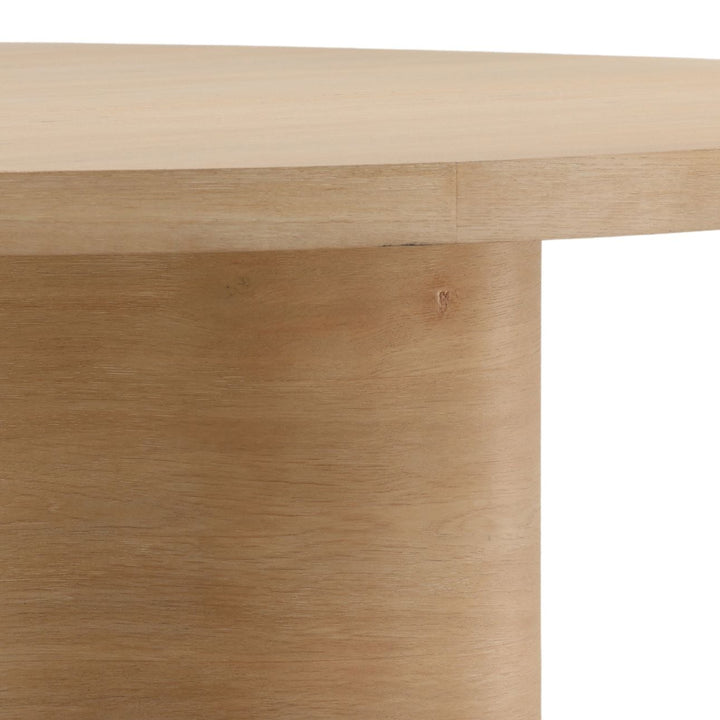Kyra Natural Oak Veneer Dining Table, 72-inch, detail 2 view