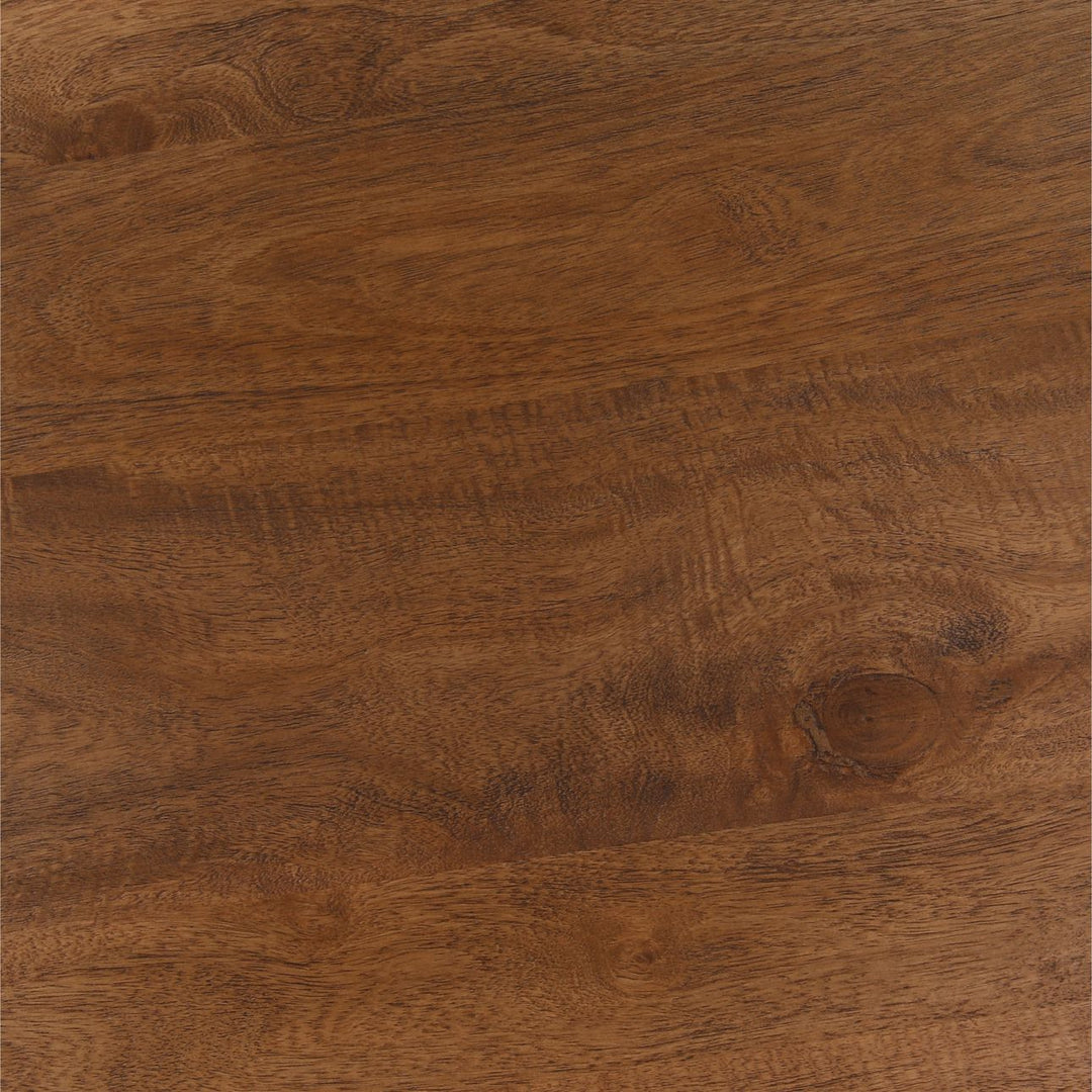 Bram Mango Wood Round Dining Table, detail 3 view