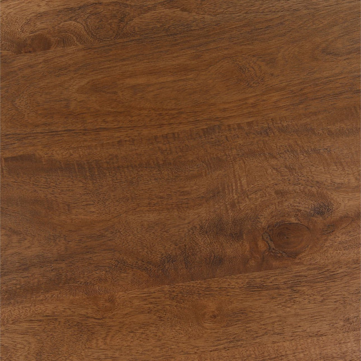 Bram Mango Wood Round Dining Table, detail 3 view