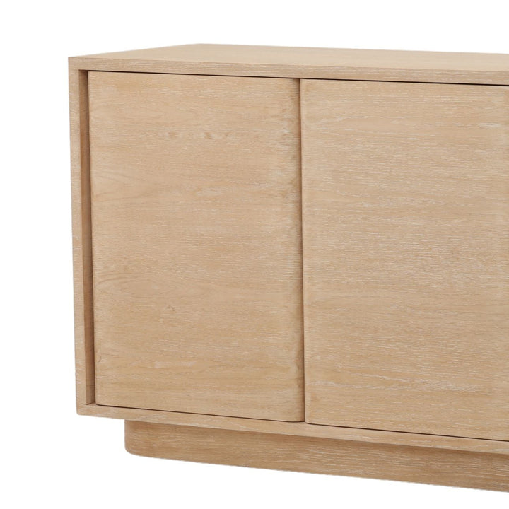 Zane Oak Veneer Sideboard, Five Door, detail 2 view
