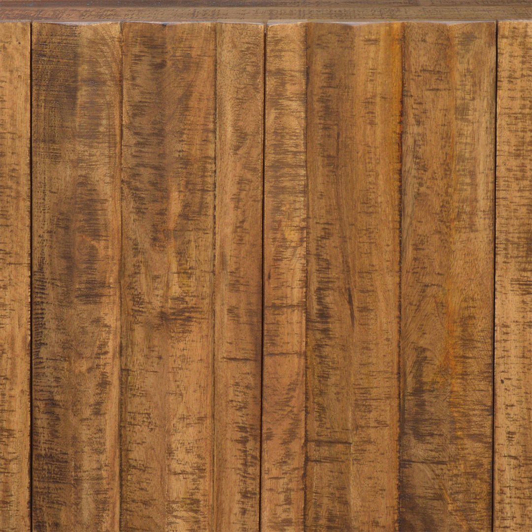 Risa Reclaimed Mango Wood Sideboard, detail 1 view
