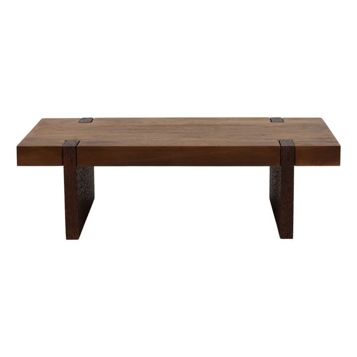 Emery Mango Wood Coffee Table, front view