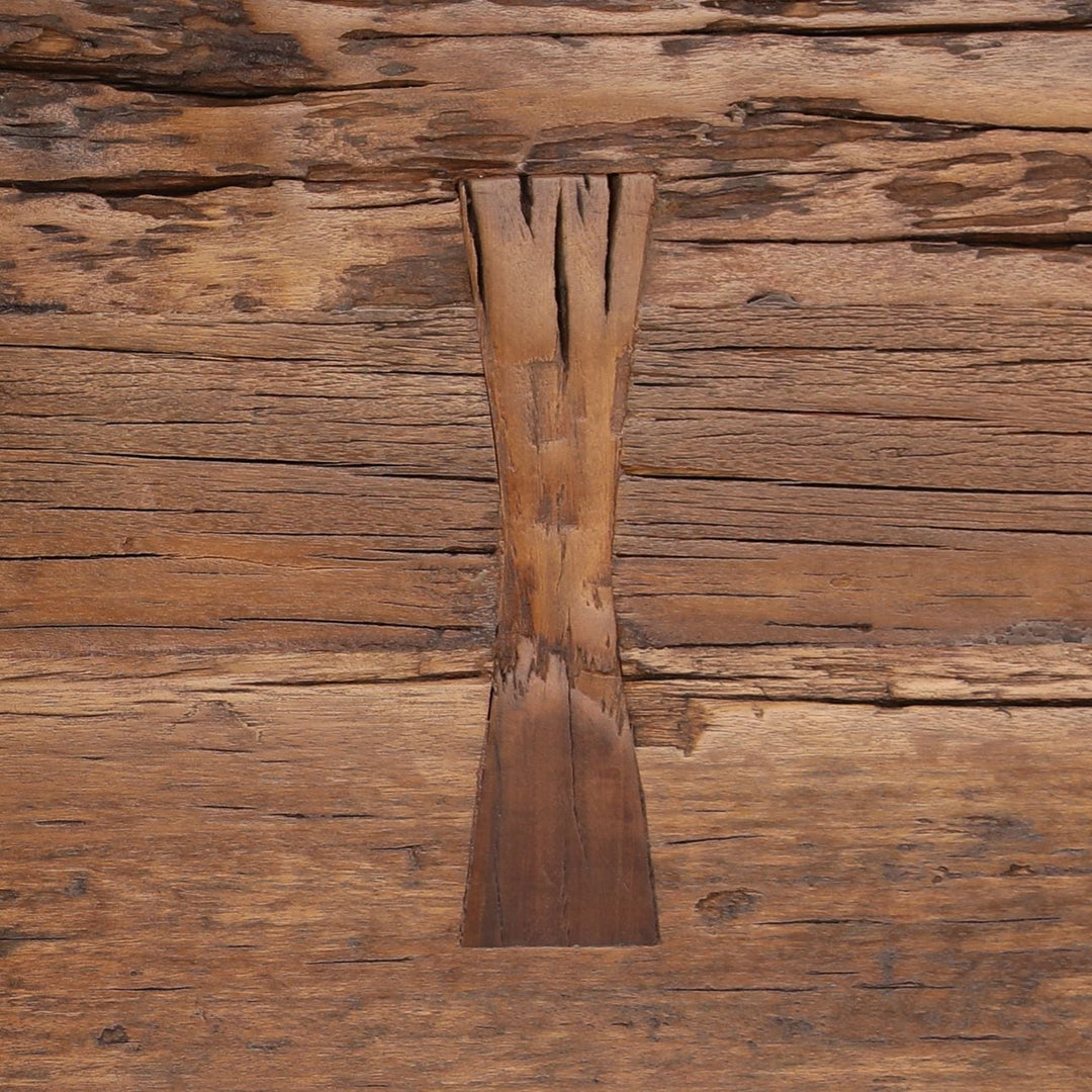 Corin Reclaimed Mango Bench, detail 2 view