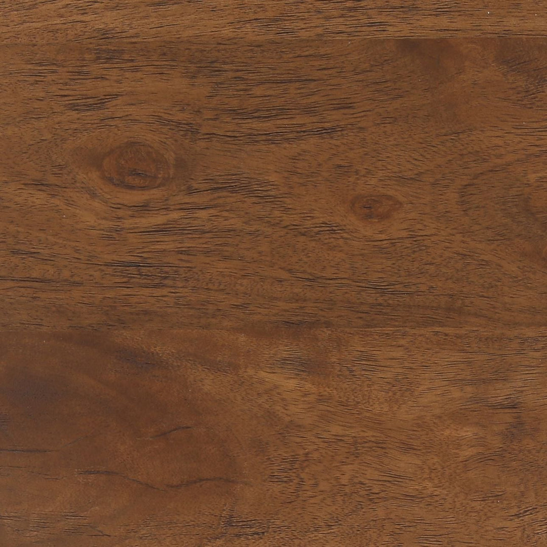 Emery Mango Wood Side Table, detail 1 view